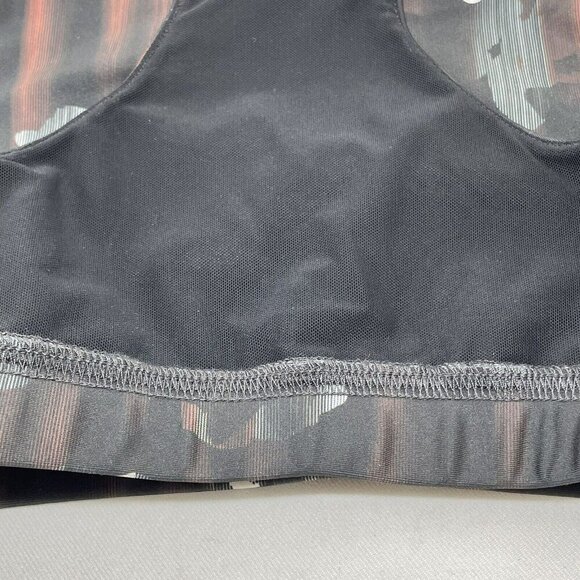Peloton Sports Bra Yoga Workout Size XS Racerback Floral High Neck Gym Fitness - Picture 9 of 10